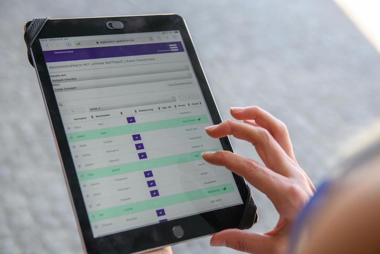 Mobiler Check-In von der guestcom toolbox