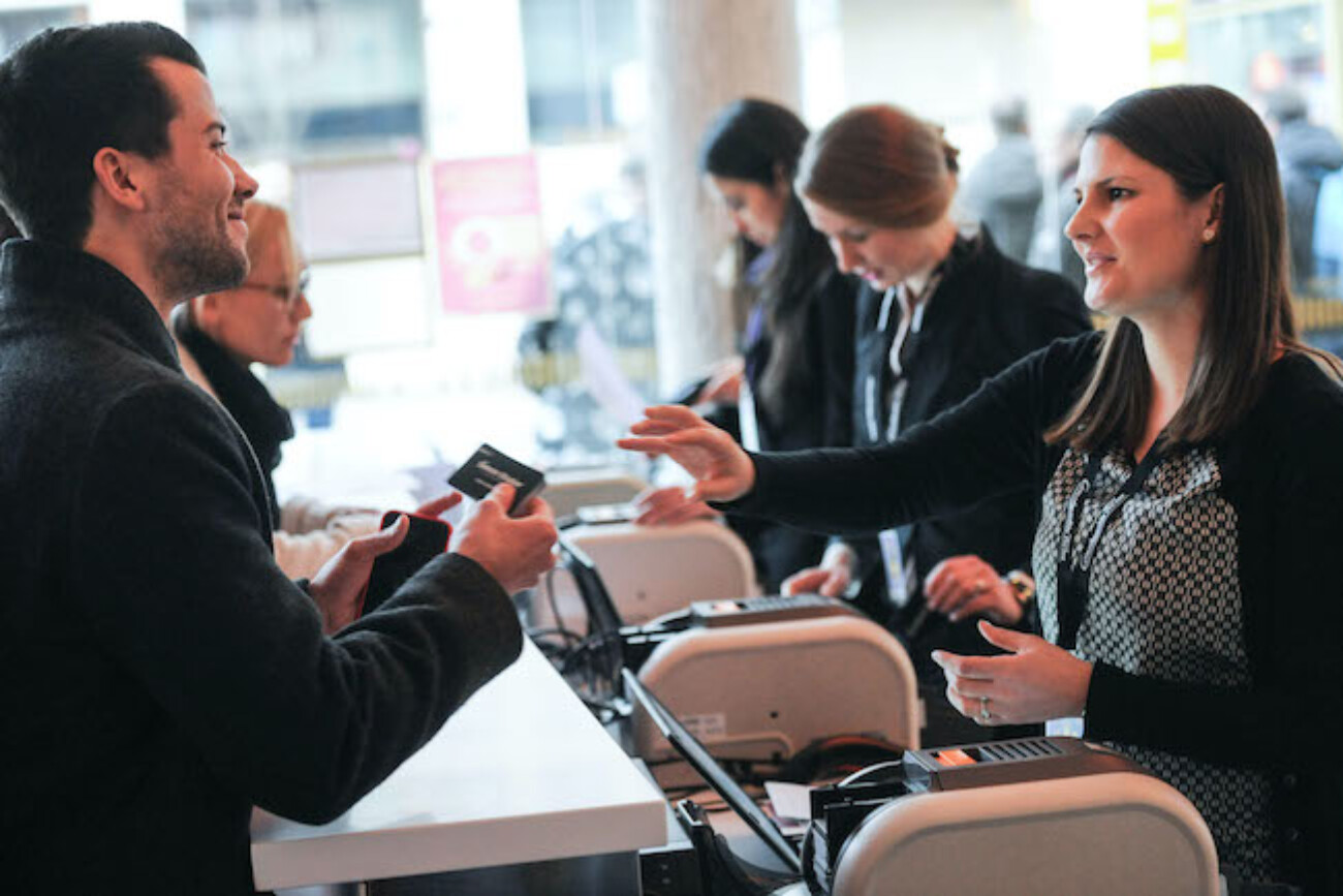 Check-In mit Kartendruck by guestcom zur Constatin Film Premieren