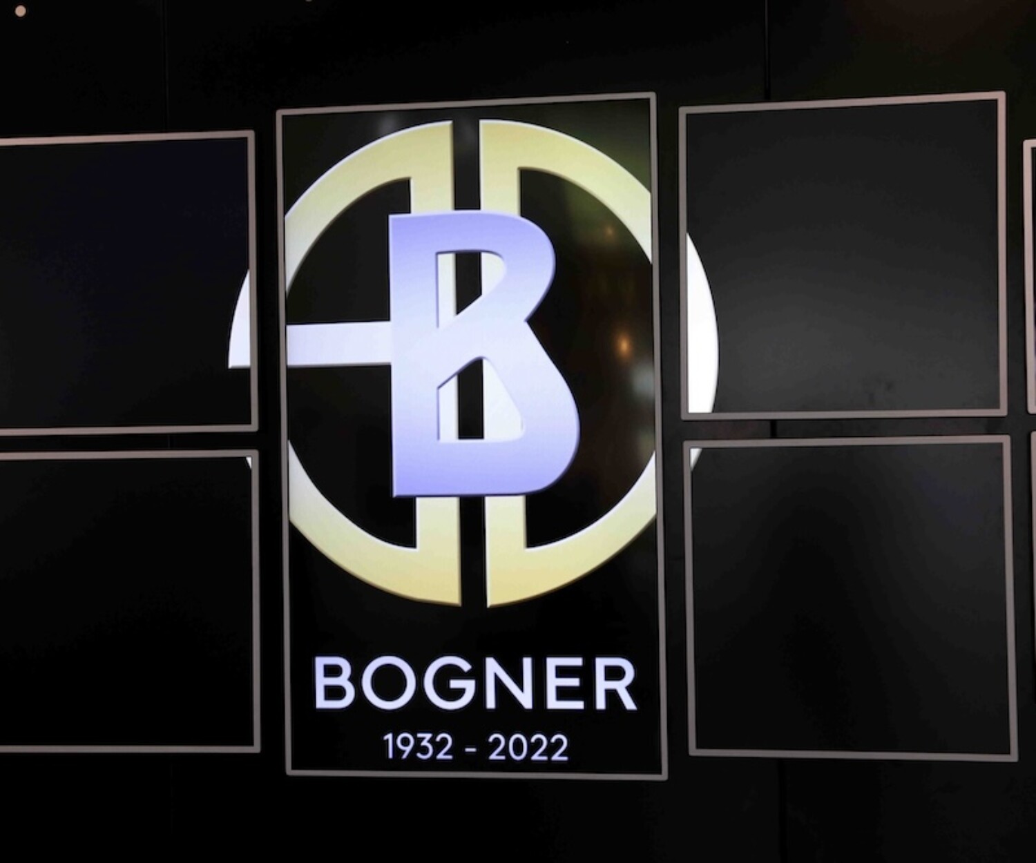 Eventlogo vom 90-jährigen Jubiläum von Bogner