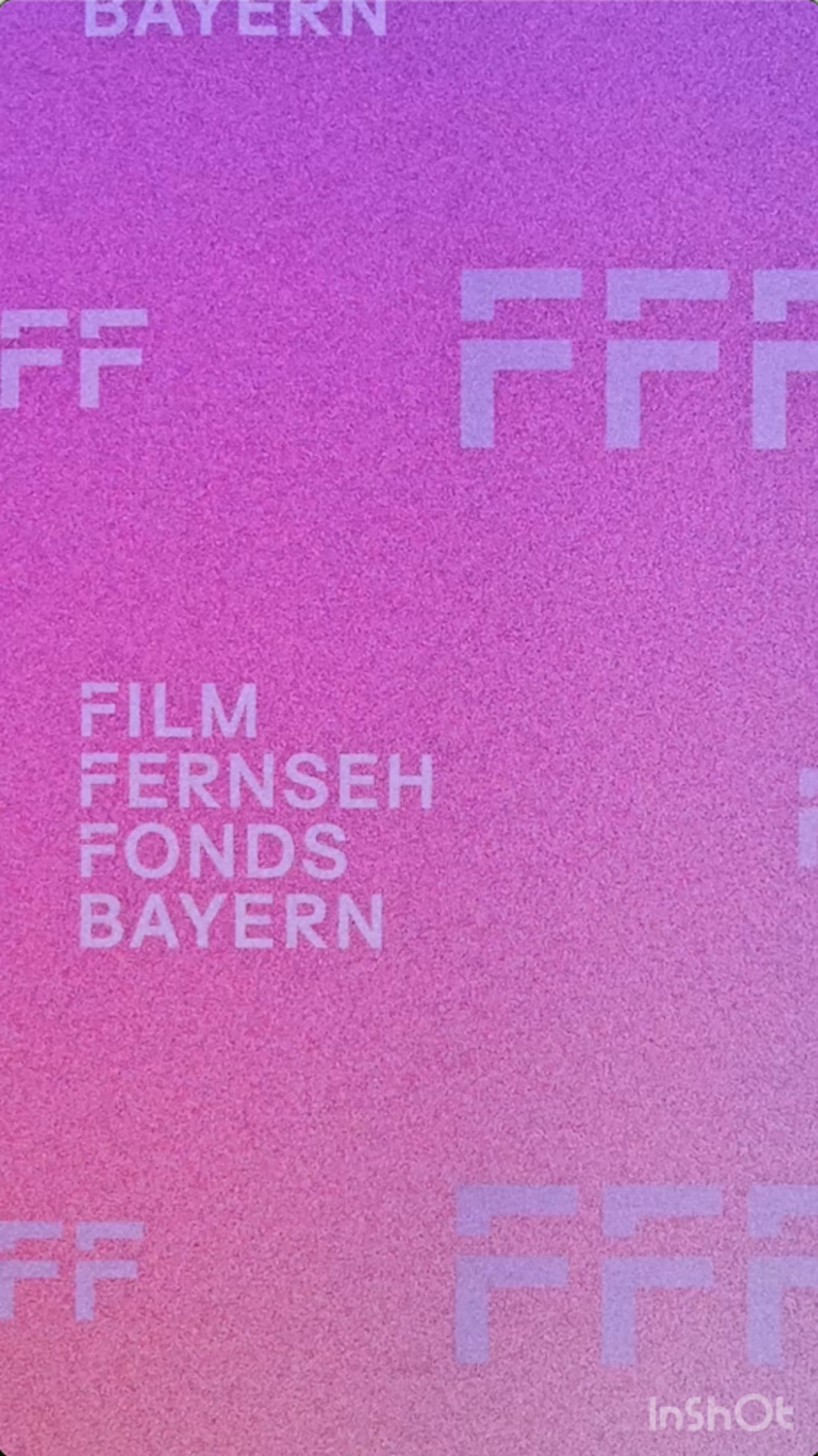 Fotowand des FFF Empfangs zum Filmfest München